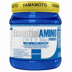 essentinal amino powder 200 grama yamamoto nutrition orange