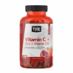 The Nutrition THE Vitamin C + Zinc + D3 - 120 kapsula