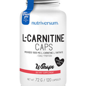 L-Carnitine Caps WShape - 120 kapsula